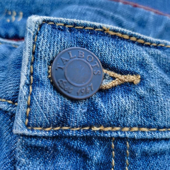 Talbots heritage straight jeans - Picture 5 of 8